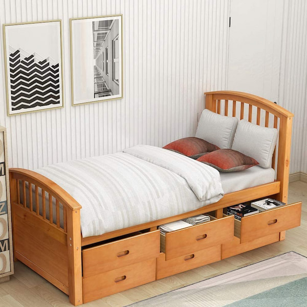 Giường gỗ đinh hương dành cho trẻ em