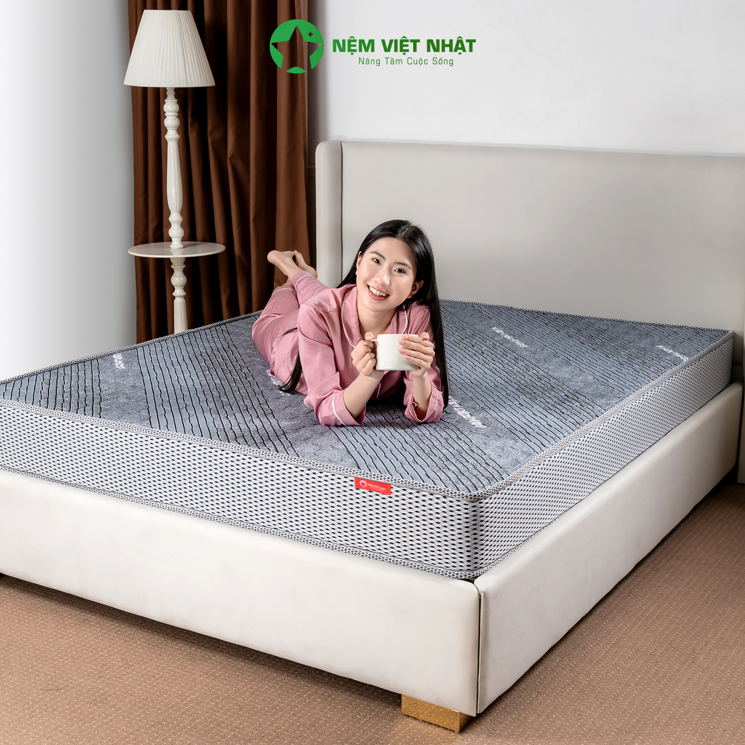 Nệm Foam Việt Nhật Nano – Êm Ái, Mềm Mại Thoáng Khí Tối Ưu