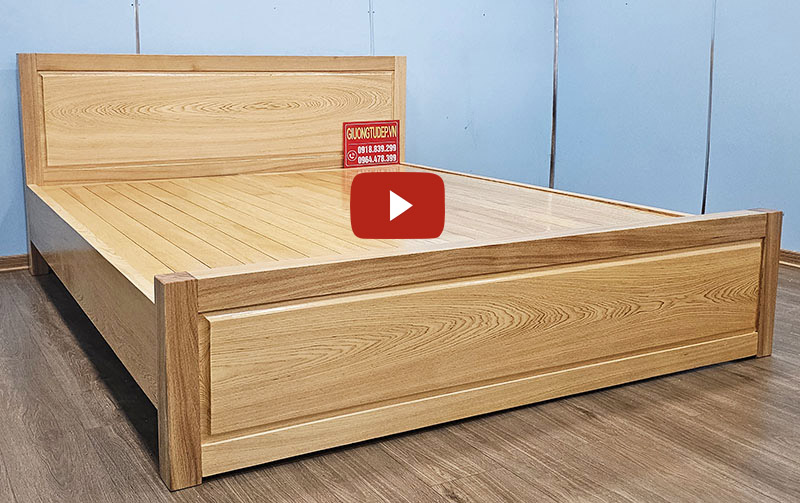Giường Ngủ Gỗ PơMu