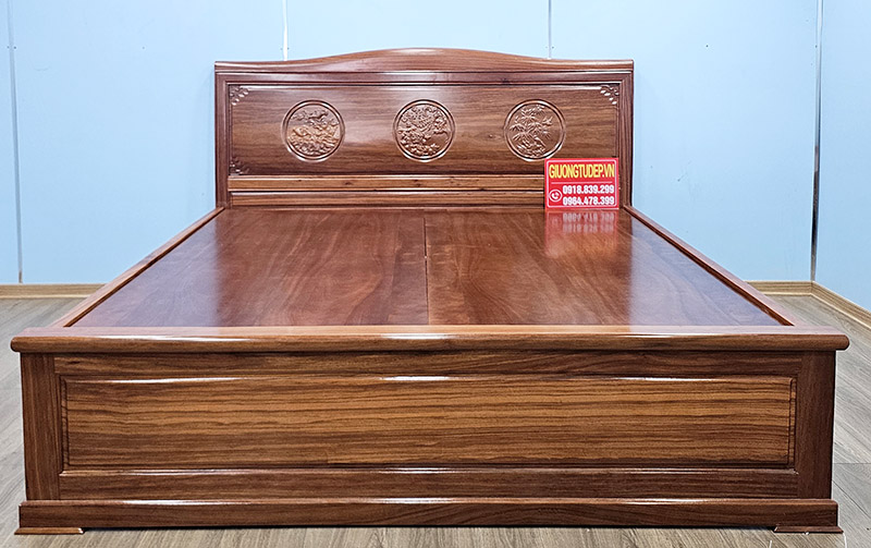 mẫu giường ngủ gỗ cẩm đẹp nhất hiện nay