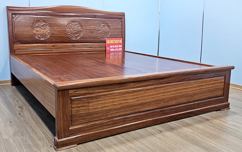 Giường ngủ gỗ cẩm đẹp