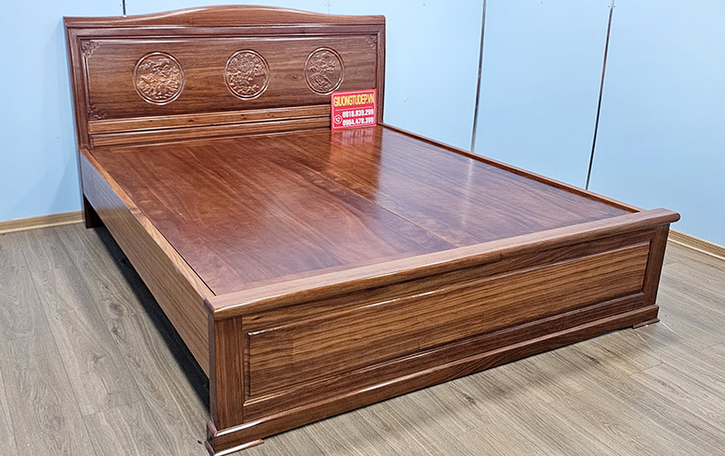 Giường Ngủ Gỗ Cẩm Cao Cấp Đẹp