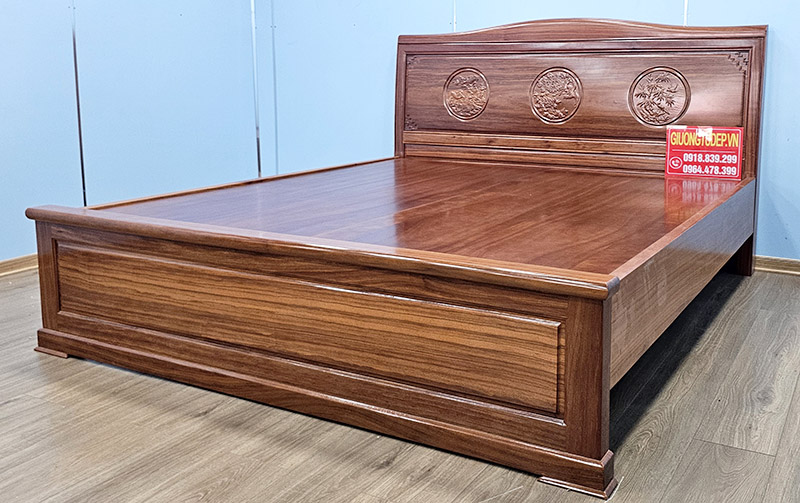 Mẫu Giường Ngủ Gỗ Cẩm Đẹp Nhất Hiện Nay