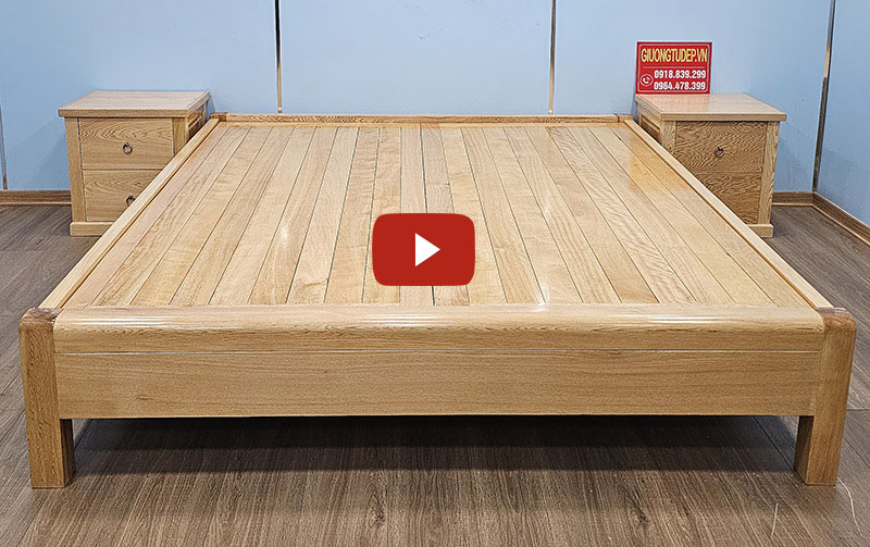 Giường Phản Hiện Đại Gỗ Pơ Mu