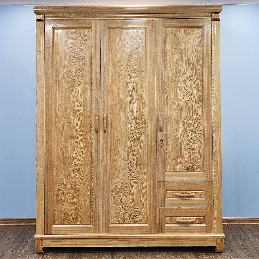 Tủ Quần Áo Đẹp Hiện Đại Gỗ Pơ Mu