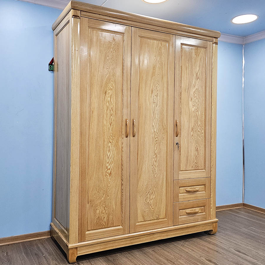 Tủ Quần Áo Đẹp Gỗ Pơ MU