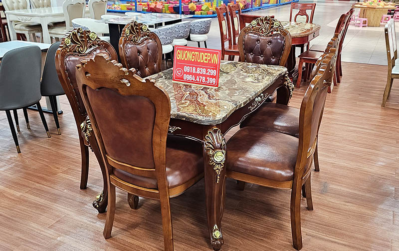 Bàn Ăn Mặt Đá Gỗ Tự Nhiên.jpg