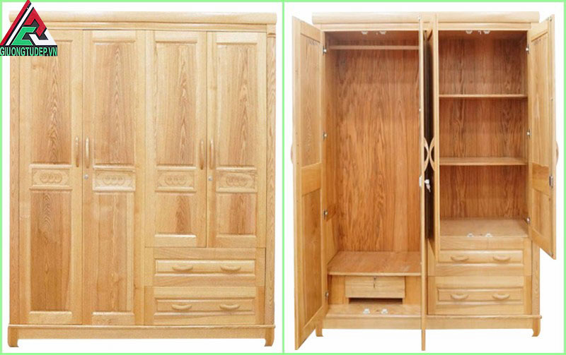 Tủ áo gỗ sồi TPHCM ngày càng được nhiều khách hàng ưa chuộng