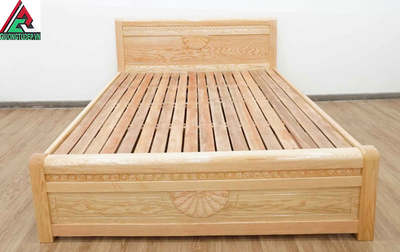 Giường ngủ gỗ sồi 1m2x2m là loại giường có kích thước nhỏ gọn