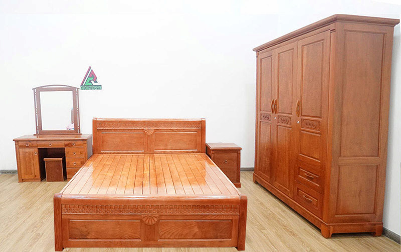 cách phân biệt giường gỗ sồi thật và giường gỗ sồi giả