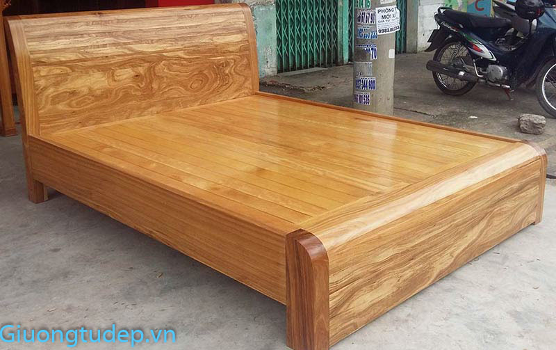 Giường gỗ hương vân 2mx2m2 trên thị trường được chia thành nhiều loại khác nhau