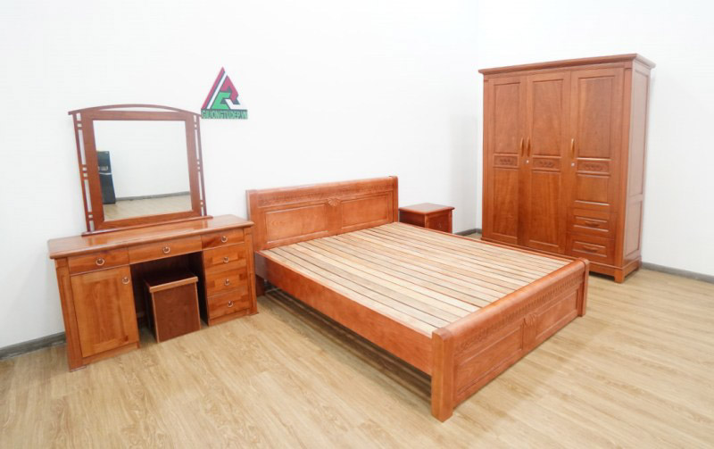 Mua combo phòng ngủ gỗ sồi CB39 tại GIUONGTUDEP.VN bạn hoàn toàn có thể an tâm về chất lượng