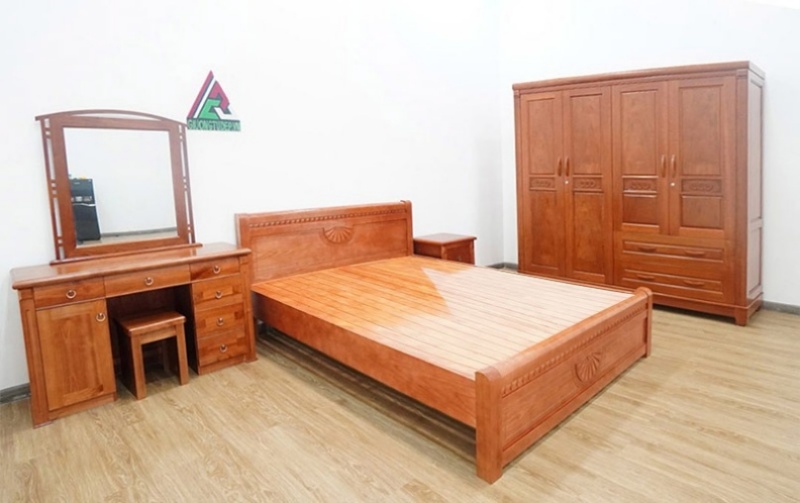 Mua combo phòng ngủ gỗ sồi CB94 tại GIUONGTUDEP bạn hoàn toàn có thể an tâm về chất lượng