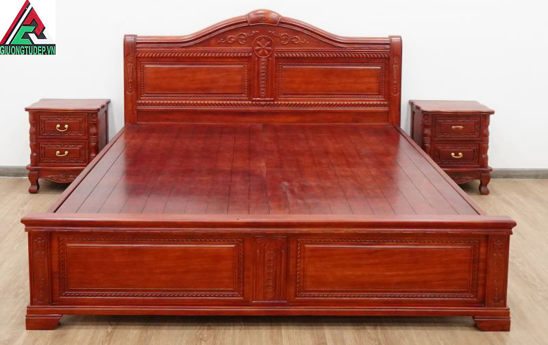 GIUONGTUDEP. VN là địa chỉ bán giường gỗ căm xe giá tốt và đảm bảo gỗ thật không pha tạp