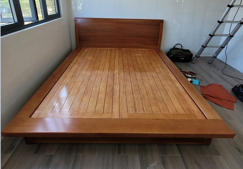 Giường xoan đào GN16 1m8x2m