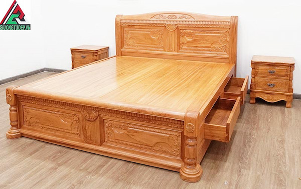 giường có hộc kéo