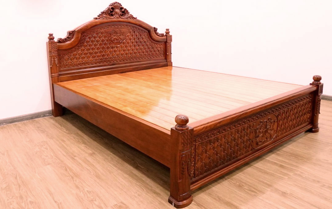Giường Gỗ Căm Xe Đẹp