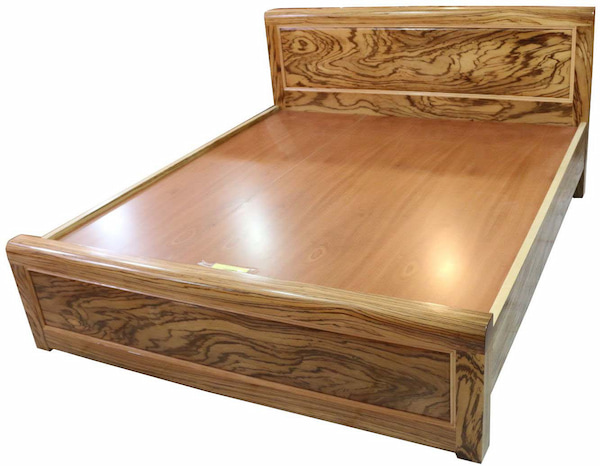 giường gỗ mun 1m2