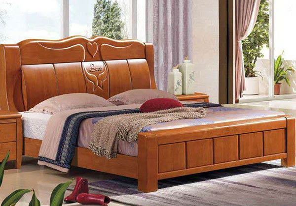 giường gỗ xoan đào 2mx2m