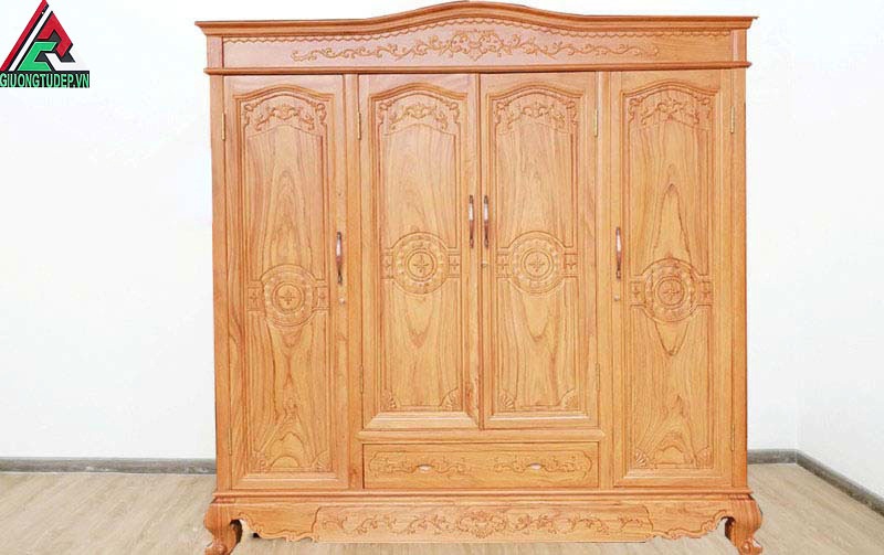 Thiết kế tủ với hoa văn cực kỳ ấn tượng