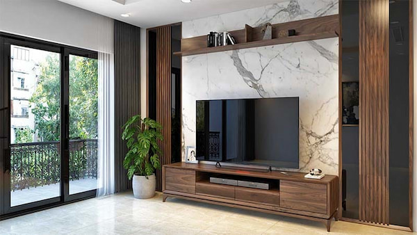 kệ tivi gỗ tự nhiên cao cấp