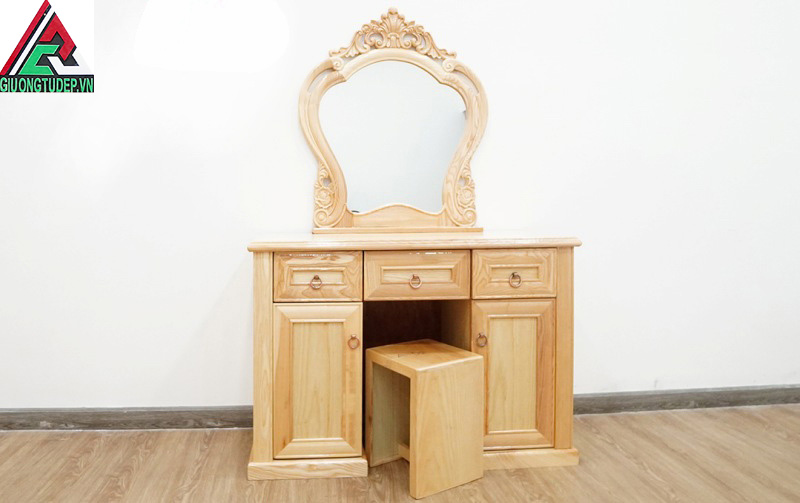 Bàn trang điểm gỗ sồi BP28