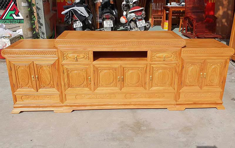 tủ kệ tivi gỗ tự nhiên
