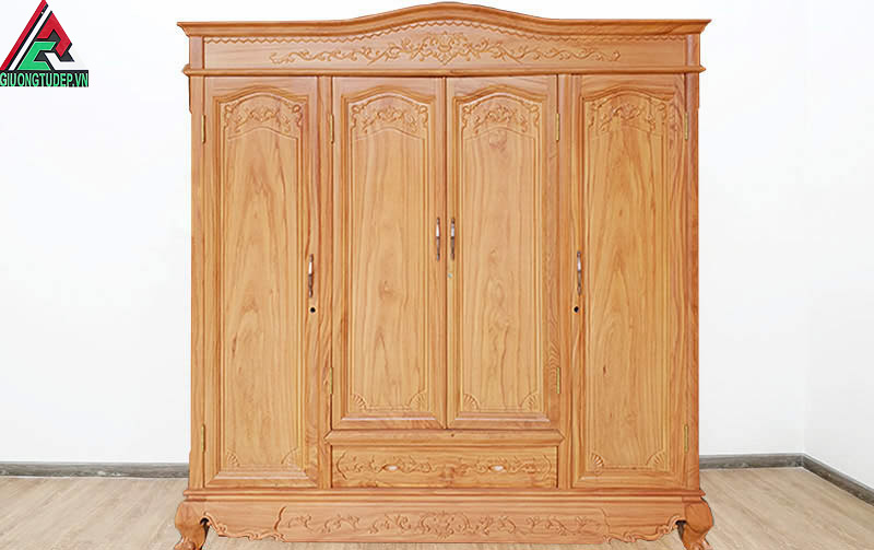  Nếu muốn không gian sang trọng, đẳng cấp, ấm cúng, mẫu mã độc đáo và không phải áp lực về chi phí thì mẫu tủ gỗ tự nhiên là sự lựa chọn hoàn hảo