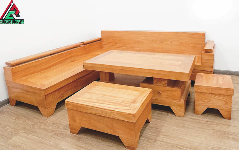 Sofa gỗ gõ đỏ được ứng dụng trong nhiều lĩnh vực khác nhau