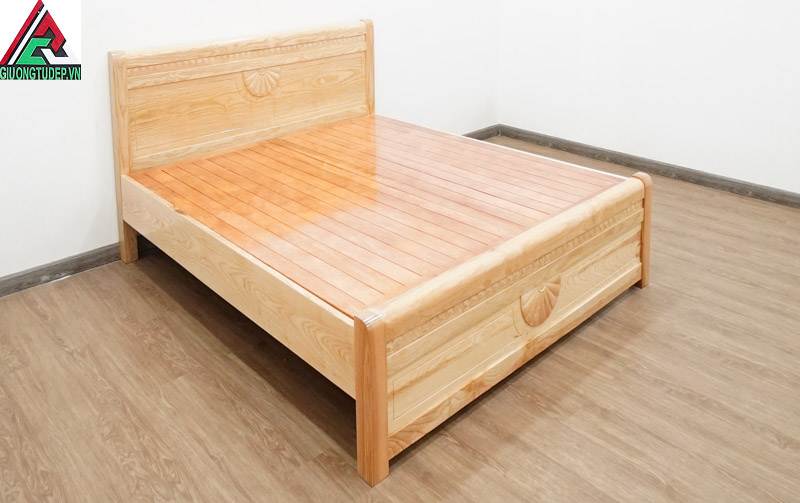Nếu bạn yêu thích sản phẩm có màu sắc trẻ trung, khác biệt thì giường ngủ gỗ sồi 1m4x2m là lựa chọn tuyệt vời dành cho bạn