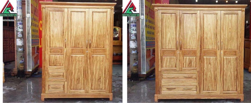 Mua Tủ quần áo gỗ hương vân TPHCM tại Nội Thất Giường Tủ Đẹp bạn hoàn toàn có thể an tâm về giá và chất lượng