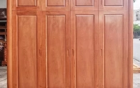 Tủ Áo Gỗ 3 Buồng 2 Tầng 