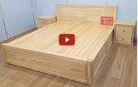 Giường Phản Gỗ Sồi Nga Đẹp