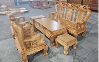 Salon Gỗ Gõ Đỏ