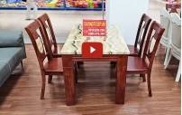Bàn 4 Ghế Nhập Khẩu Đẹp