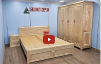 Combo Phòng Ngủ Gỗ Sồi Hiện Đại Gỗ Sồi Hiện Đại Đẹp