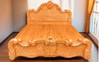 Giường ngủ gỗ gõ đỏ - GN145