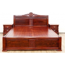 Giường gỗ cẩm nam phi