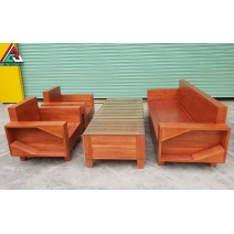 Sofa gỗ xoan đào SP03