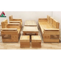 sofa gỗ sồi SP06