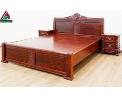Tổng hợp các mẫu giường gỗ cẩm Hóc Môn bán chạy nhất năm nay