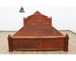 Giường gỗ căm xe cao cấp đẹp quận 12