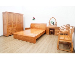 Chuyên bán giường gỗ đinh hương Nhà Bè với nhiều mẫu cực đẹp