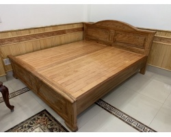 Giao giường gỗ gõ đỏ GN34 cho khách quận 12, TP HCM
