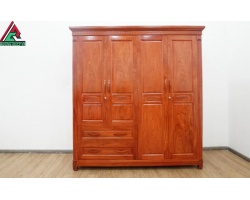 Tủ quần áo gỗ hương đá quận 5 siêu rẻ, siêu chất lượng