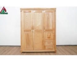 Địa chỉ chuyên tủ quần áo gỗ sồi Tân Phú dùng gỗ thật 100%