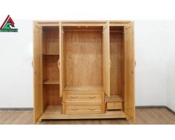 Địa chỉ chuyển thiết kế, sản xuất tủ quần áo gỗ sồi quận 5 Đẹp - Giá rẻ