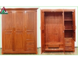 Tủ quần áo gỗ sồi và tủ quần áo gỗ xoan đào - nên mua loại nào?