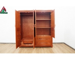 Showroom tủ quần áo gỗ xoan đào quận 10 Top 1 hiện nay