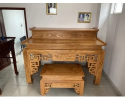 Giao án thờ gỗ gõ đỏ cho khách tại Gò Vấp, TPHCM